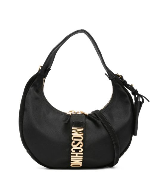Borsa A Spalla Con Logo di Moschino in Black