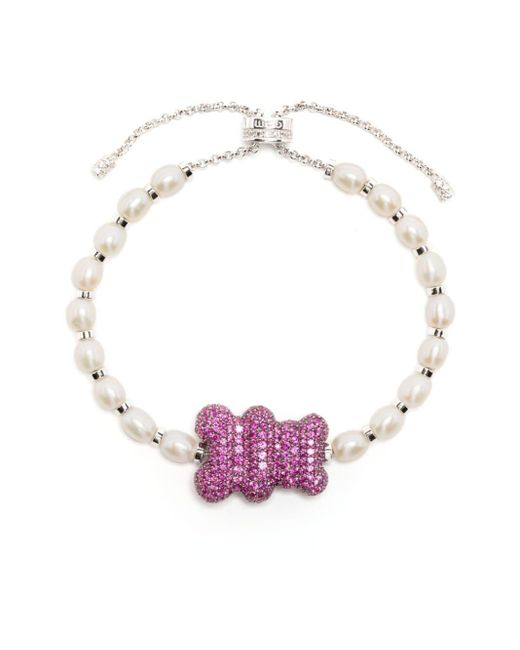 Bracelet Malu Yummy Bear à perles Apm Monaco en coloris Pink