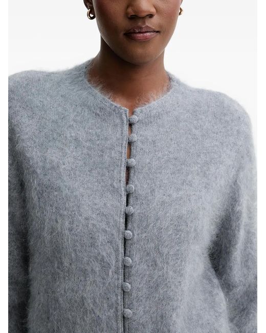 Rag & Bone Gray Jada Buttoned Cardigan