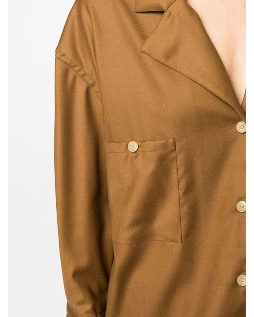 Giuliva Heritage Brown Meryl Long-Sleeve Shirt