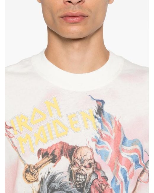 Represent White Iron Maiden Steed T-Shirt for men