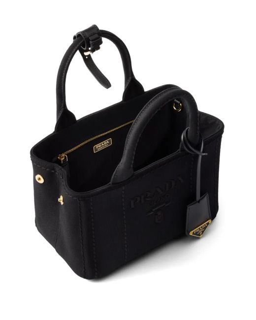 Prada Black Jardinière Mini Bag