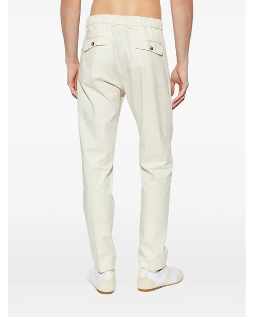 Paul & Shark White Shark Charm Trousers for men