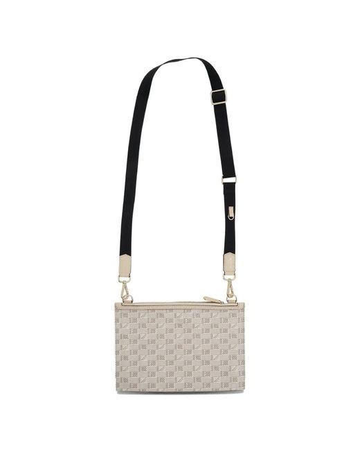 Moreau Gray Saint Multiple Monogram-Pattern Clutch Bag