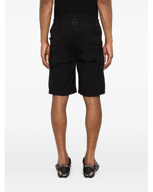 JG1 Black Short Mag À Poches Cargo for men
