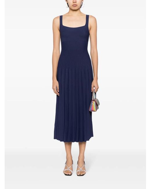Staud Blue Maxi Dresses