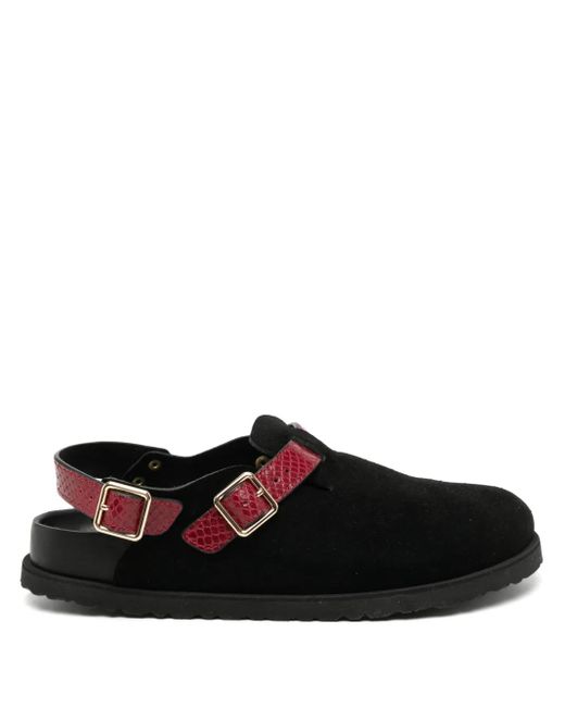 Birkenstock Black Tokio Cazador Mules