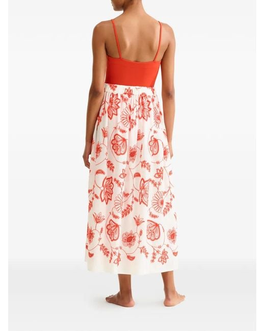 Eres Cali Midi-Rok in het White
