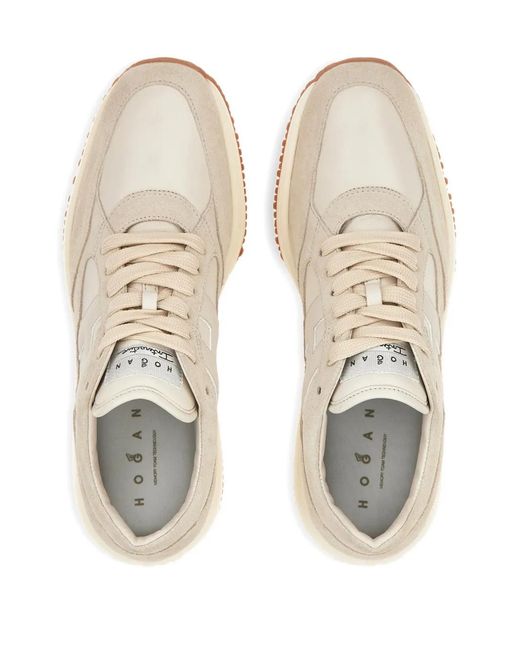 Baskets En Daim Hogan en coloris White