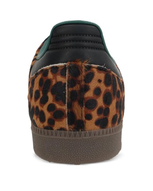 adidas gazelle silver green womens Back 70 Cloud in Leopard Camel White Sneakers 40 / Leopard Camel White