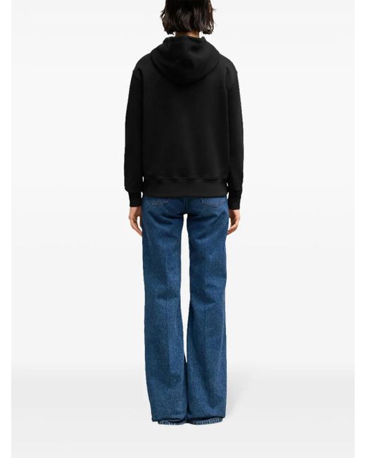 AMI Ami De Coeur ジップアップ パーカー Black
