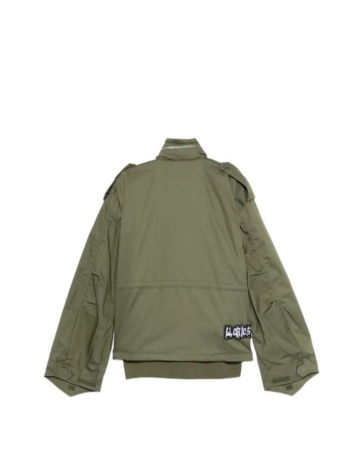 032c Green Veste À Poche À Rabat