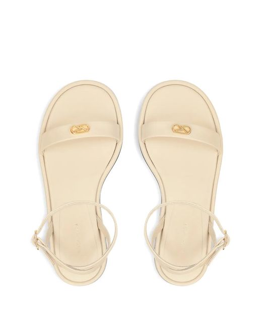 Sergio Rossi White Surge Ankle-Strap Sandals