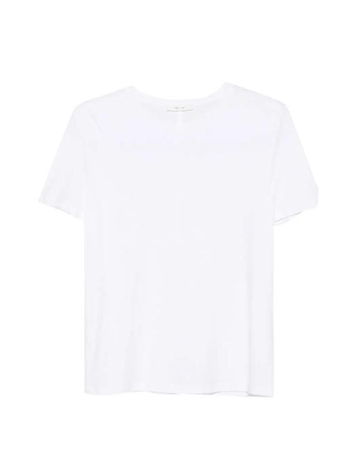 The Row White Wesler T-Shirt