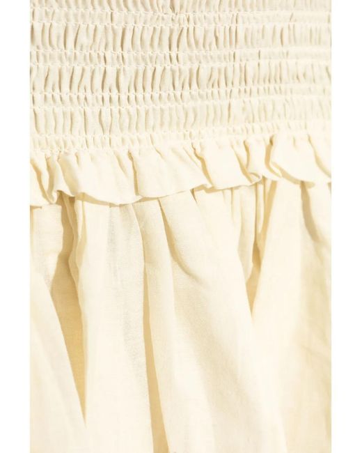 Isabel Marant Natural Skirt 'Naomi'