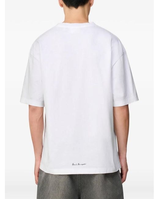 Axel Arigato White Flow T-Shirt for men