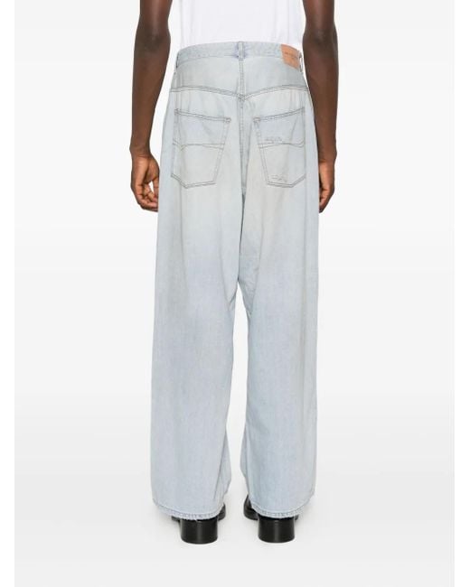Balenciaga Jeans Met Gescheurd Detail in het Blue voor heren