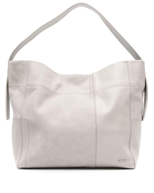 Texture Block shoulder bag di Calvin Klein in Gray