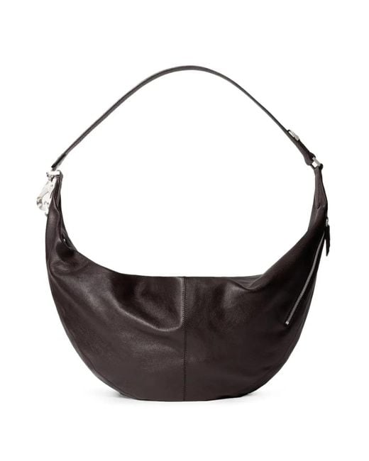 Lemaire Brown Large Quiver Clip Bag