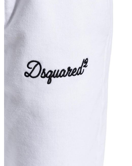 DSquared² White Signature Just Right Pant