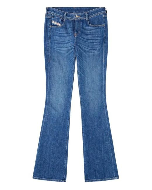 DIESEL Blue Bootcut 1969 D-Ebbey Jeans