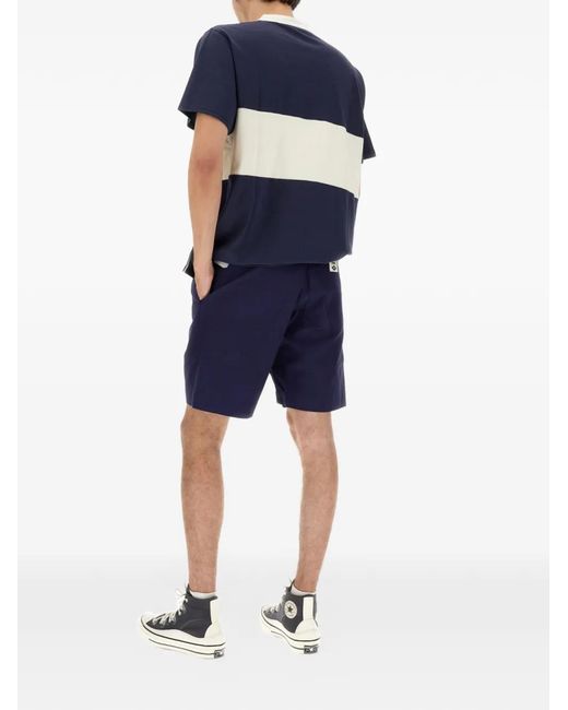 Umbro Blue X Ymc Logo-Patch Shorts for men