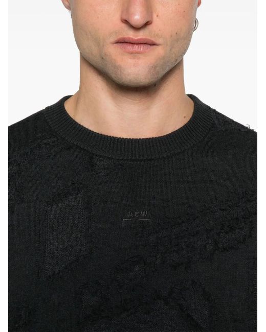 A_COLD_WALL* Black Frontage Sweater for men
