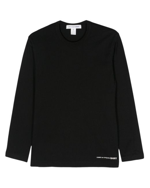 Comme des Garçons T-Shirt mit rundem Ausschnitt in Black für Herren