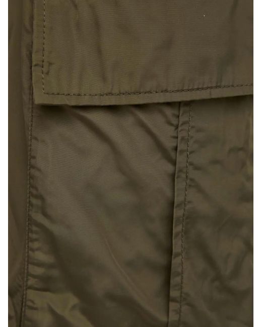 Herskind Green Cargo-Pocket Trousers