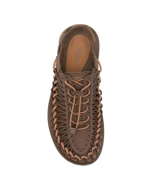 Keen Brown Uneek Braided Sandals