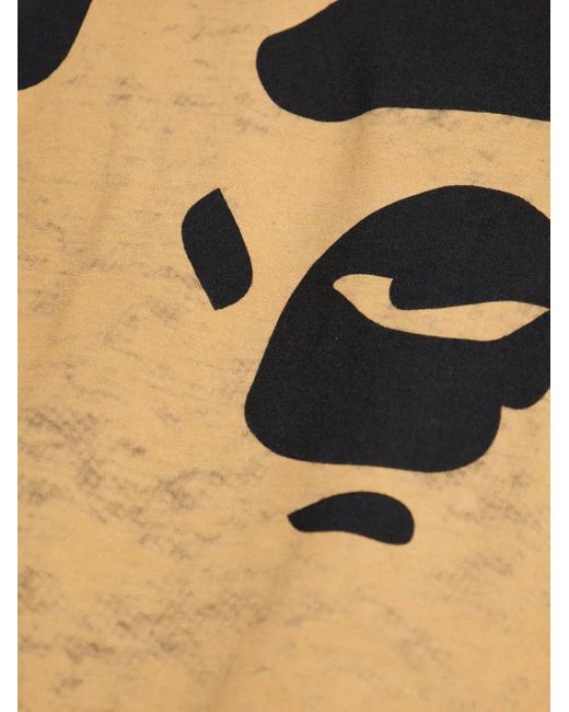 メンズ A Bathing Ape Ape Head Tシャツ Black