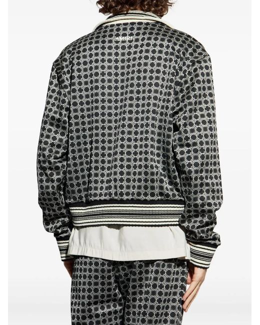 Amiri Black Ma Quad Track Jacket for men