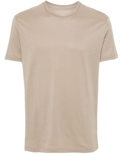 Majestic Filatures Natural Short-sleeve T-shirt for men