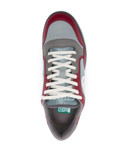 Gucci Mac80 Sneakers Met Vlakken in het Red voor heren