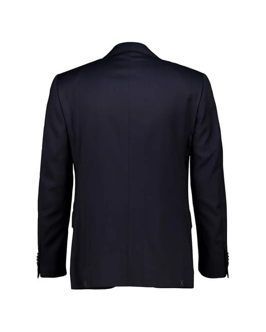 Corneliani Blue Costume En Laine Vierge for men