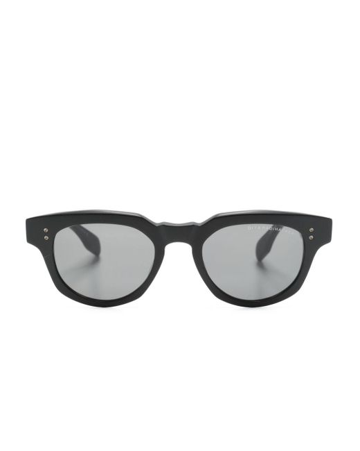 Dita Eyewear Gray Radihacker Geometric-frame Sunglasses for men