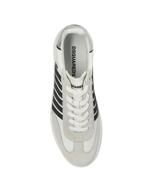 DSquared² White Boxer Sneakers