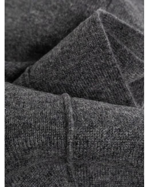 Lisa Yang Black Frieda Cashmere Scarf