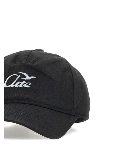 メンズ Arte' ロゴ キャップ Black