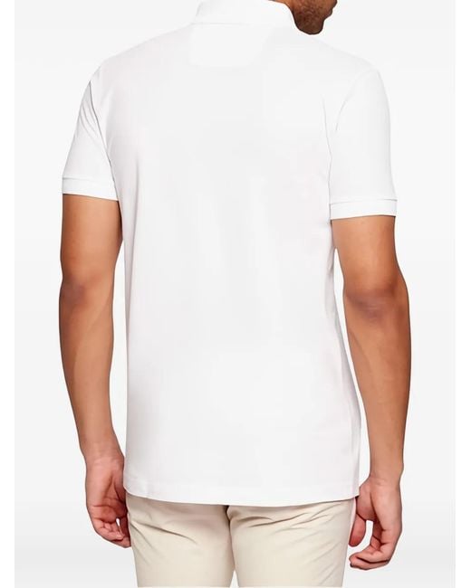 Boss White Pio 1 Polo Shirt for men