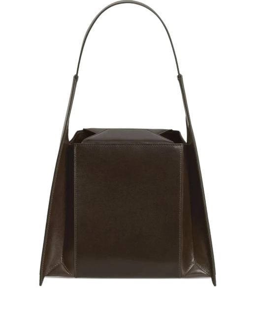 Merryl Tielman Black Angelo Leather Tote Bag