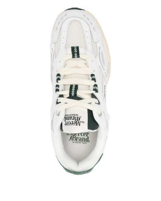 Mercier White Re-Run Vintage Sneakers