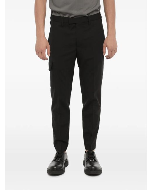 Neil Barrett Black Skinny-Fit Cargo Pants for men