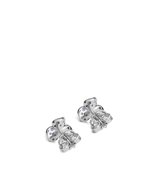 Leo Pizzo Blue 18K Candy Flora Sapphire Earrings