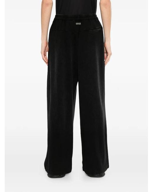 TEAM WANG design Black Reset Track Pants