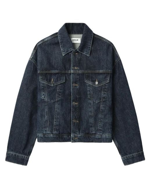 Agolde Blue Dalton Denim Jacket