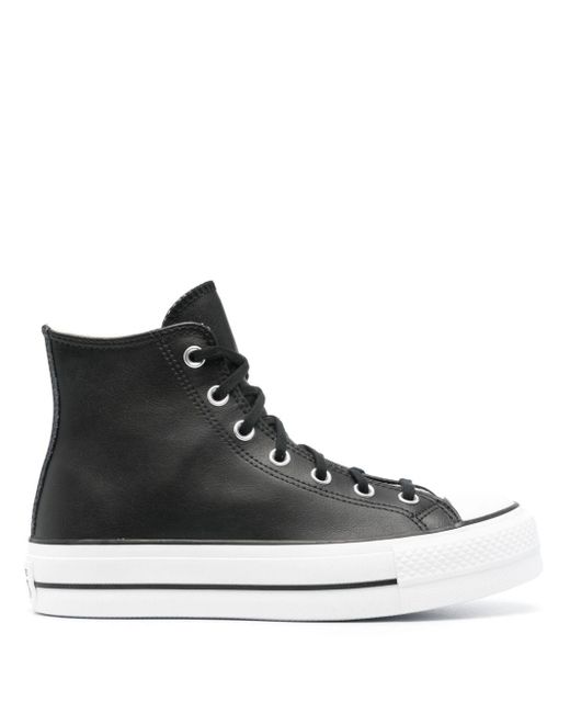 Converse Chuck Taylor Plateau-Sneakers in Black für Herren