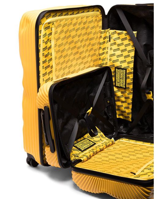 yellow suitcase set