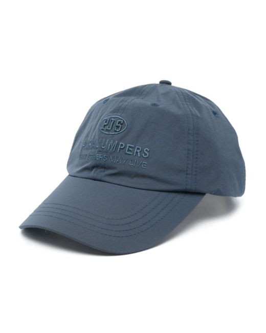Parajumpers Blue Logo-embroidered Baseball Cap