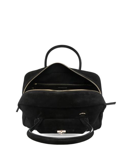 Sandro Ezmeh Suède Shopper in het Black